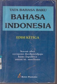 Tata Bahasa Baku Bahasa Indonesia