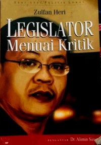 Legislator Menuai Kritik